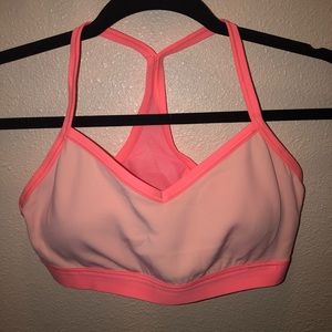 Aerie Coral Sports Bra